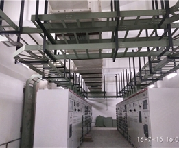 綿陽萬江眼科醫(yī)院項(xiàng)目配電室橋架與配電柜安裝